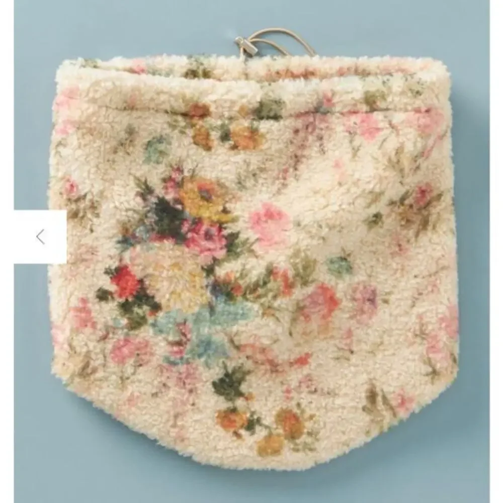 Anthropologie floral‎ sherpa neck bluff Snood